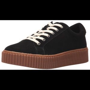 Splendid ruth suede black sneaker NWT
